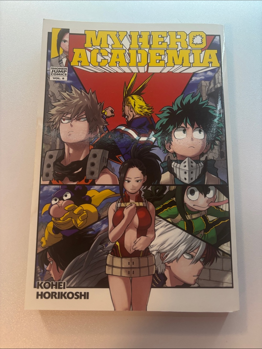 My Hero Academia Vol. 8 - White Cover Manga (Kohei Horikoshi)
